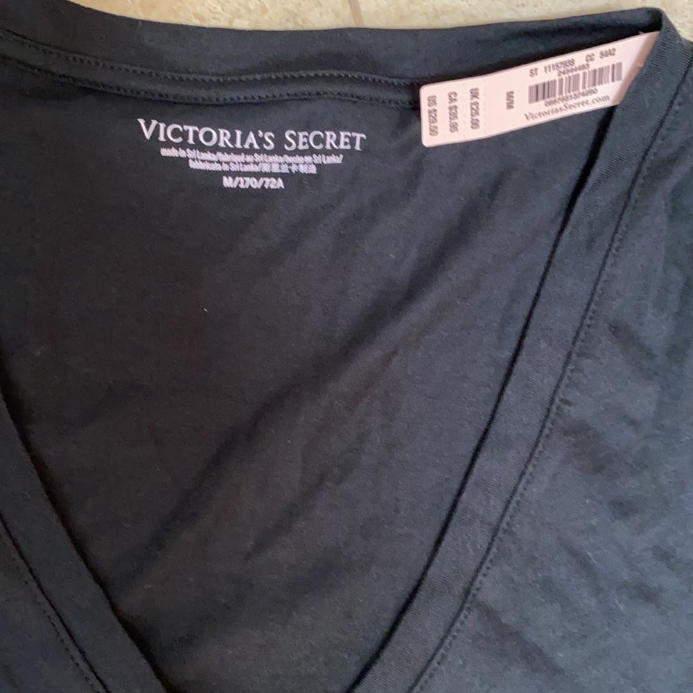 - VS Black Tee M & Panty M - Picture 4 of 5